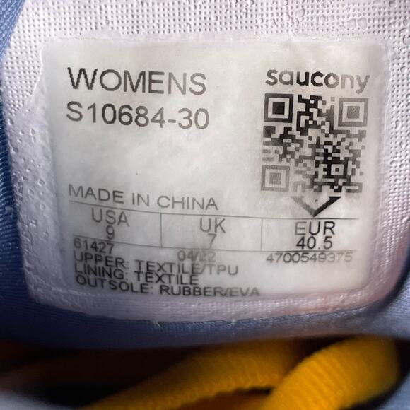 Saucony Guide 15 Women's Size 9 Yellow Running Shoes Athletic Sneaker Casual EUC - Picture 9 of 9